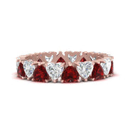 4-carat-heart-eternity-diamond-anniversary-band-with-ruby-in-rose-gold-FDEWB8439GRUDR-NL-RG